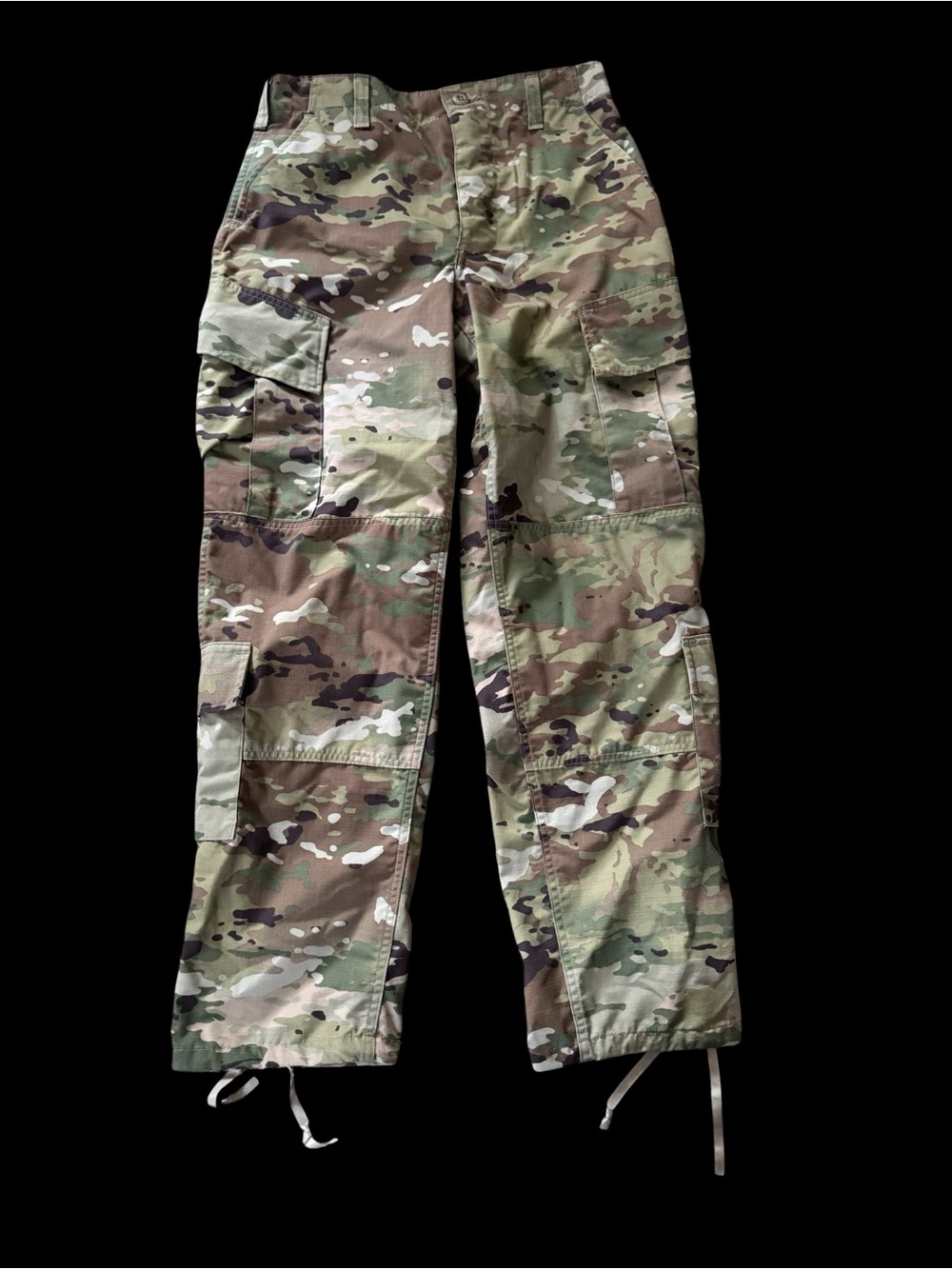US Army Combat Uniform OCP Multicam Cargo Pants Small Regular Ripstop Tactical